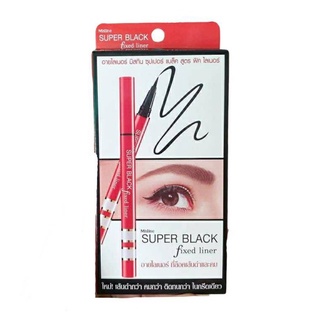 🔥โปรค่าส่ง25บาท🔥Mistine Super Black Fixed Liner 1g.มิสทีน อายไลเนอร์ ซุปเปอร์ แบล็ค ฟิก