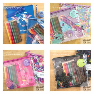 ชุดเครื่องเขียนศิลปินน้อย Smiggle Far Away Sketch Book Stationery Kit