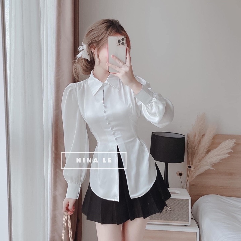 อจ004 เสื้อผูกโบว์**