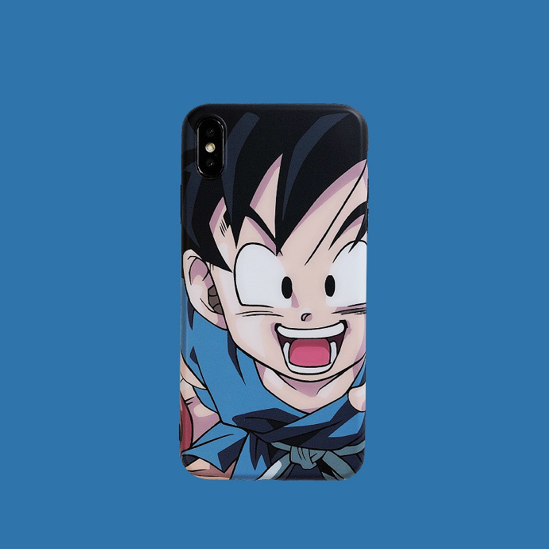 Goku น้อย Apple X Mobile Shell iPhone8plus อะนิเมะซอฟท์เคส xsmax บุคลิกภาพ 7p อินเทรนด์ชาย XR Dragon Ball 6