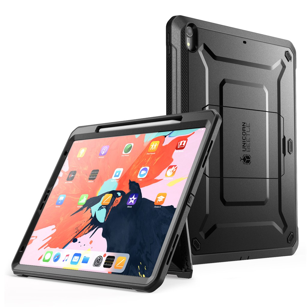Supcase UB Pro เคสสําหรับ iPad Pro 12.9 3rd 2018 กรณีดินสอชาร์จรองรับป้องกันหน้าจอ
