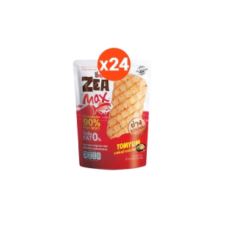 ZEAMax Tomyum flavor ซีแม็กซ์ ปลาย่างอบกรอบ รสต้มยำหม้อไฟ จำนวน 24 ซอง (ขนาด 30 กรัม)