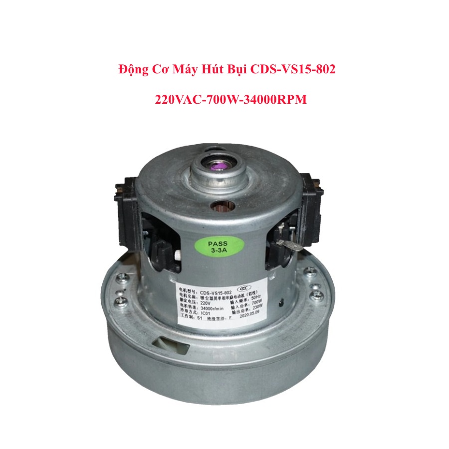 MTS VACUUM CLEANER มอเตอร์ CDS-VS15-802 220VAC-700W-34000RPM
