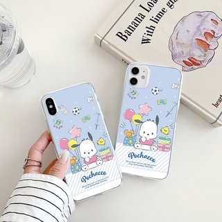 pochacco เคสไอโฟน 14 pro max case iPhone 8พลัส 7 8 Plus Se2020 cartoon cover 13 12 11 promax เคส เคสโทรศัพท์ X Xr Xs Max