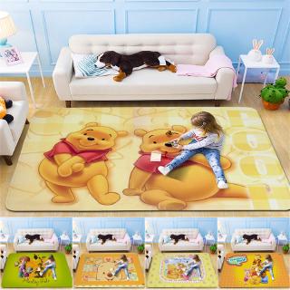 Winnie the Pooh Cartoon Big Carpet Living Room Coffee Table Bedroom Bedside Big Carpet Childrens Game Baby Crawling Big Mat