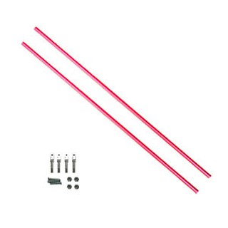 อะไหล่ Raptor 30/50 Tail support - สีแดง