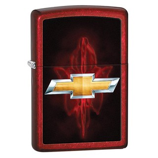 ไฟแช็ค Zippo Chevrolet Logo Candy Apple Red (28636)