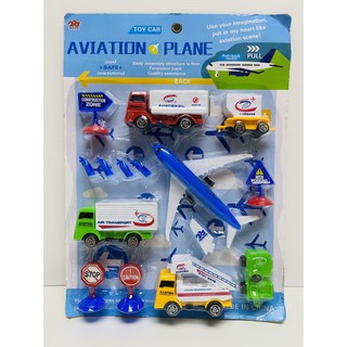 Aviation Plane ชุดท่าอากาศยานจำลอง