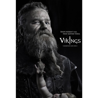 โปสเตอร์หนัง Vikings ไวกิ้ง ซีรี่ย์ ยอดนักรบเรือมังกร Movie Poster ภาพติดผนัง ตกแต่งบ้าน รูปติดห้อง ของสะสม ร้านคนไทย