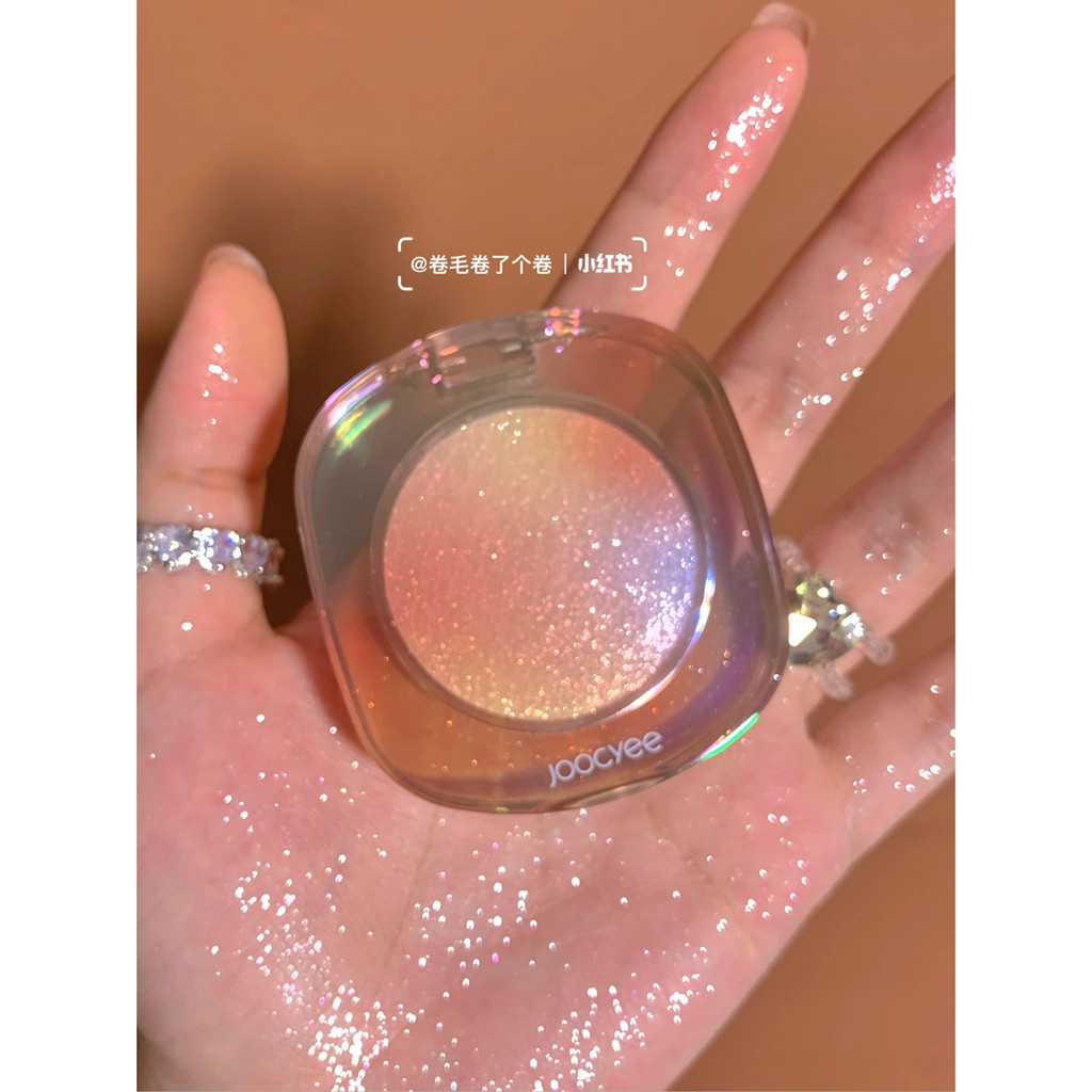 JOOCYEE Tortoise Shell Blush Retro Amber Blusher 色贝壳钻石高光