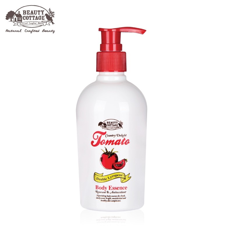 BEAUTY COTTAGE COUNTRY DELIGHT TOMATO DOUBLE LYCOPENE BODY ESSENCE โทเมโทดับเบิ้ลไลโคปีน บอดี้เอสเซ