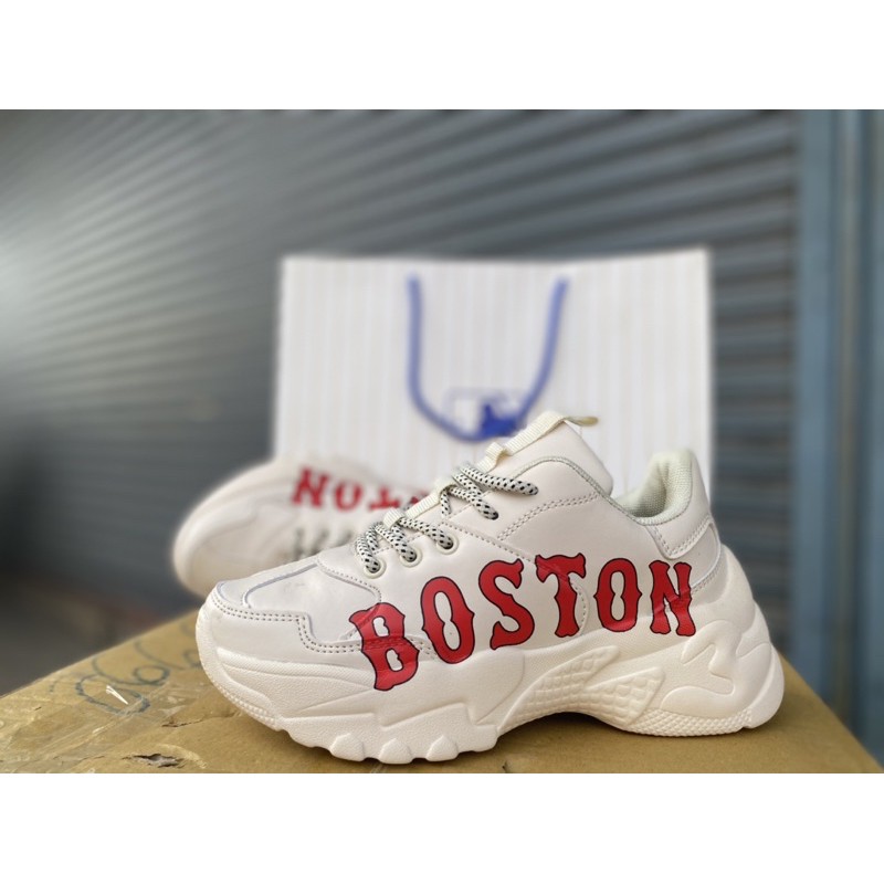 รองเท้าผ้าใบผู้ชาย ผู้หญิง MLB Boston ของผู้หญิงและของผู้ชาย