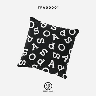 หมอนอิง SOdA Black Throw Pillow TPA00001 #SOdAThrowPillow #SOdAhome