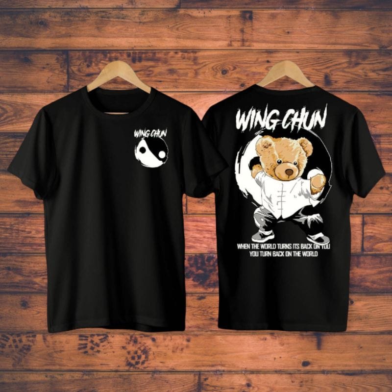 OVERSIZE TEDDY WING CHUN / TEDDY BEAR เสื้อยืดผู้หญิง
