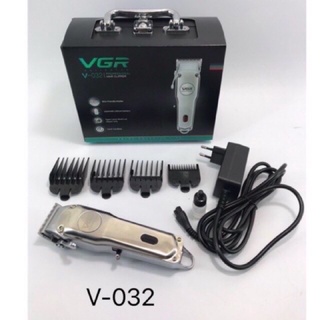 แบตตาเลี่ยน VGR v-032 byMMTIME ปัตตาเลี่ยนอลูมิเนียมทั้งตัว พร้อมกระเป๋าปัตตาเลี่ยนไร้สาย