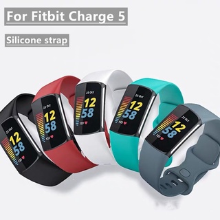 สายนาฬิกาข้อมือซิลิโคนสําหรับ Fitbit Charge 5 Fitbit Charge 5