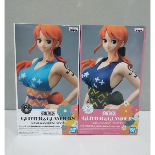 One piece glitter &amp; glamours Nami wano kuni วันพีชแท้แมวทอง