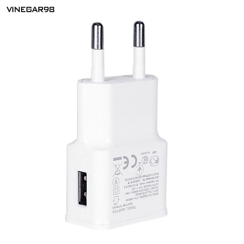 อะแดปเตอร์ Vine 5v 2A Single USB สำหรับ Samsung Huawei