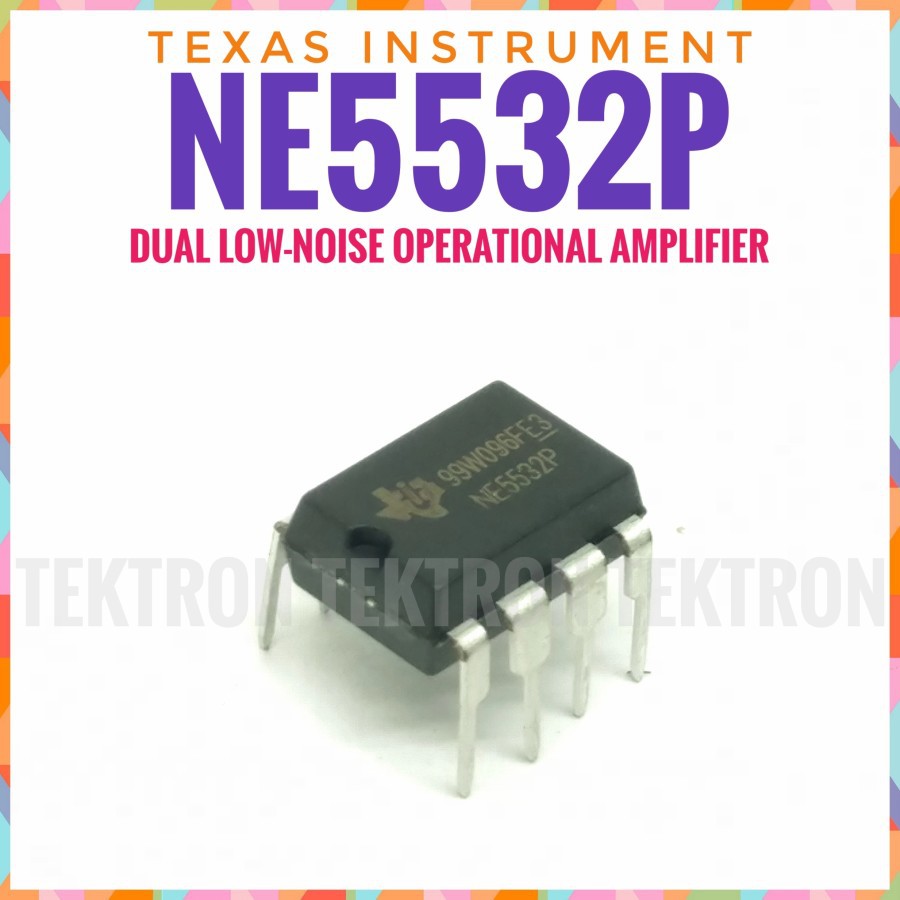 Texas Instrument NE5532P Dual Low Noise Opamp NE5532 เสียง Audiophile