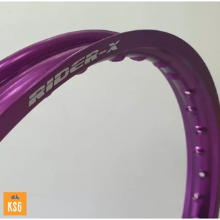 วงล้อ Rider-X ขนาด 1.20x17 สีม่วงอ่อน จำนวน 2 วง #ล้อขอบ 17 - 1.20 สีม่วงอ่อน