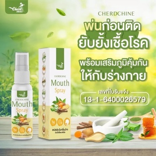 สเปรย์ช่องปากและลำคอ สูตรกระชาย+ฟ้าทะลายโจร