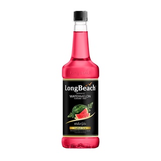 ลองบีชไซรัปแตงโมขนาด 740 มล. LongBeach Watermelon Syrup size 740 ml.