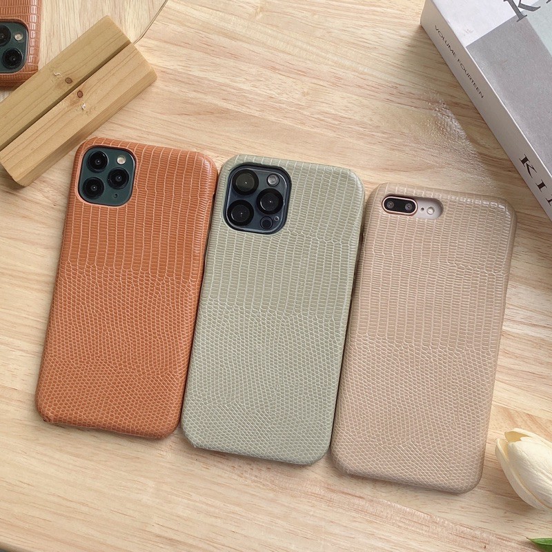 พร้อมส่งในไทย T7S118 เคสหนังเบจ น้ำตาล เคสมินิมอล บุกำมะหยี่ minimal case เคสไอโฟน สำหรับ iPhone11Promax-12,12Pro,13