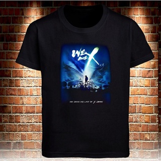 ผ้าฝ้ายคอกลมMoerstore X Japan We Are X Rock Band เสื้อยืดลําลองสําหรับผู้ชายแขนสั้นคอกลมเหมาะกับการเล่นฟิตเนส Lfihfrom S