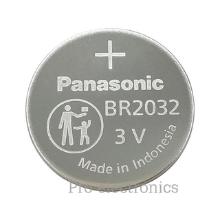 พานา BR2032 ของแท้ แบตPLC เมนบอร์ดควบคุมอุตสาหกรรม 3V ปุ่มแบตเตอรี่ลิเธียม