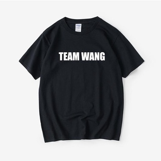 T-shirt  Hot-blooded street dance group Wang Jiaer teamwang เดียวกัน idol trainee เสื้อยืดแขนสั้นเสื้อผ้าผู้ชายและผู้หญิ
