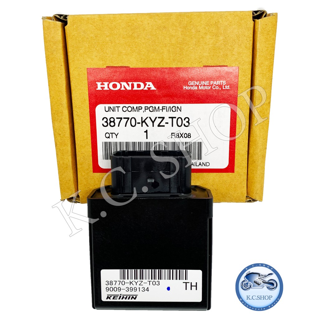 กล่องCDI กล่องหัวฉีด กล่องECU ECM PGM-FI UNIT WAVE125i-2012 แท้ศูนย์ HONDA 100% 38770-KYZ-T03 ( T01 