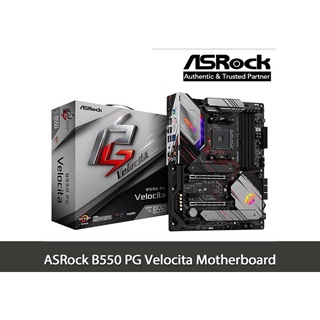 Mainboard (เมนบอร์ด) ASROCK B550 PG Velocita AM4 สภาพมือ 2 ประกัน Synnex