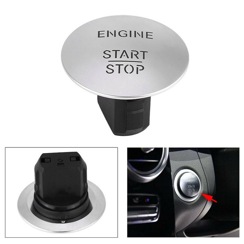 TH COOLMALL For Mercedes-Benz Push To Start Button Keyless Go  Push Button Zs41