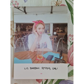 [แท้/แบ่งขาย/4 หน้า 100] หน้าโฟโต้บุ๊ค ฮโยยอน Hyoyeon GirlsGeneration Oh!GG Selfie Book Photo Book