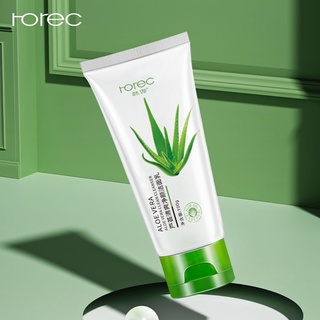 โฟมล้างหน้าว่านหางจระเข้ Horec Aloe Vera Foam Cleanser 100 g.ทำความสะอาดผิวพร้อมบำรุง เหมาะกับผิวแพ้ง่าย