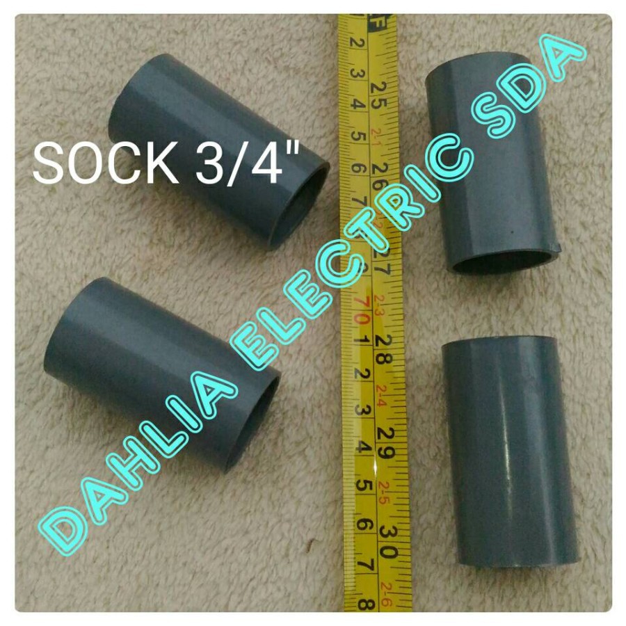 3/4 IN PVC PIPE SOCK / CONNECTION