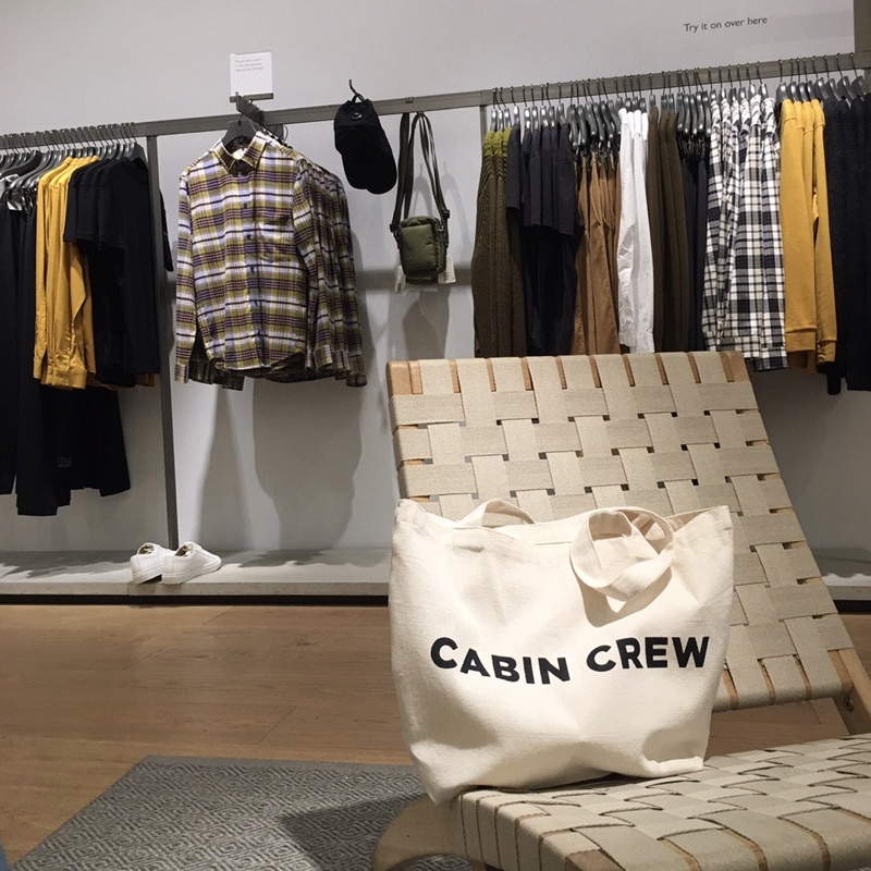 กระเป๋าผ้า ลูกเรือ cabin crew สายการบิน การบินไทย thai airways bangkok airways qater emirates