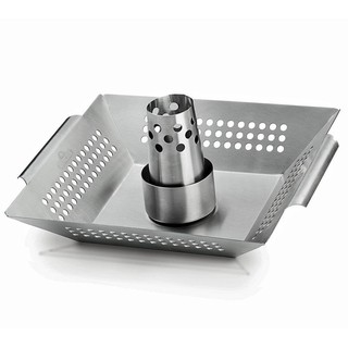 56024  Stainless Steel Chicken Roaster &amp; Wok