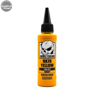 Skull Color 100.027 RX78 Yellow 60 ml (Robot) 8853100903274 (สี)