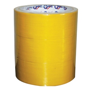 คิวบิซ เทปผ้า 1.5 นิ้ว x 10 หลา แพ็ค 3 ม้วน101346Q-BIZ Cloth Tape 1.5" x 10Y 3Rolls/Pack