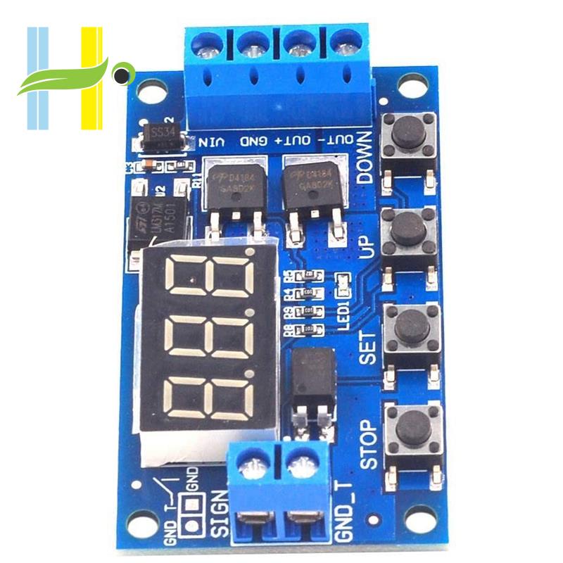 Timing Delay Relay Switch Circuit Dual Mos Tube Control Board ule