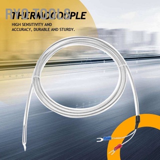 Ryo Tools PTFE K Type Thermocouple 2 Wire Waterproof Corrosion Resistance