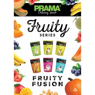 Prama พราม่า ขนมสุนัข ทำจากเนื้อไก่แท้ 100% (จำนวน 1ซอง)