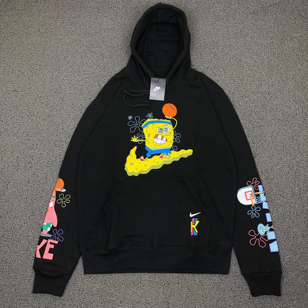 nike spongebob hoodie black