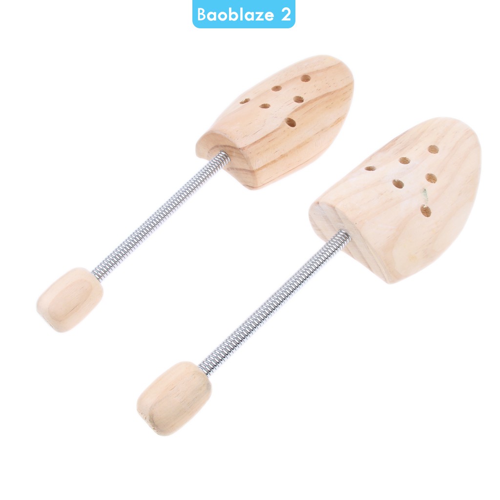 [BAOBLAZE2] 1 Spring Shoe Shapers Stretcher Cedar Wood Shoe Tree