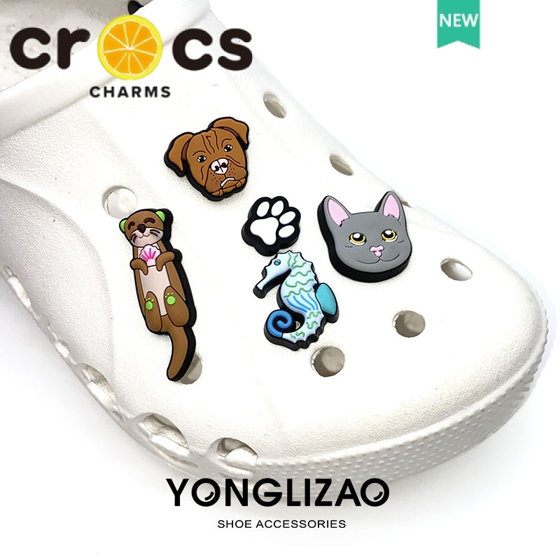 JIBBITZ cross charms ตัวติดรองเท้า AnimalWorld ตัวติดรองเท้า cross