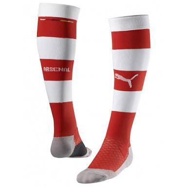 Puma Arsenal Home ถุงเท้า 2014/15 ถุงเท้า ของแท้