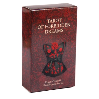 การ์ดเกม Tarot Of Forbidden Dreams Tarot สําหรับเล่นเกม