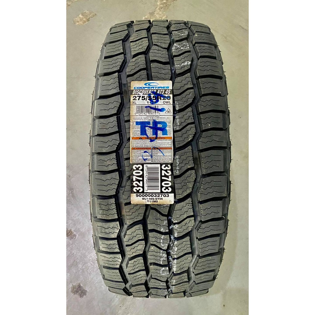 Coopertires AT3 4s 275/55/20