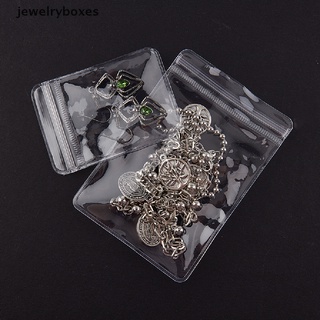 [jewelryboxes] ถุงซิปล็อค PVC ใส 26 สาย สําหรับใส่เครื่องประดับ 20 ชิ้น